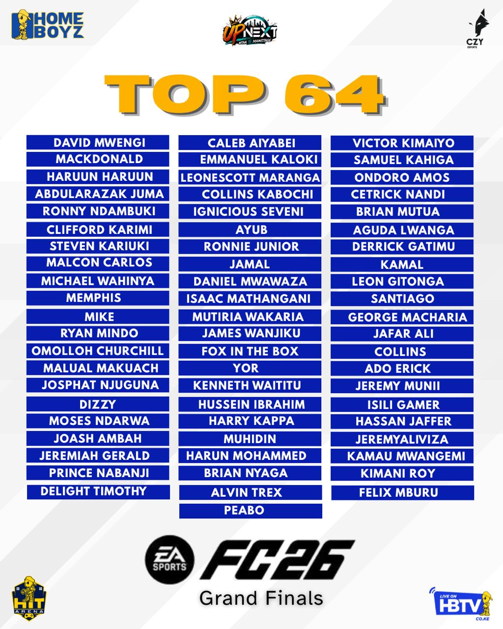 UP NEXT FC 26 Grand Finals