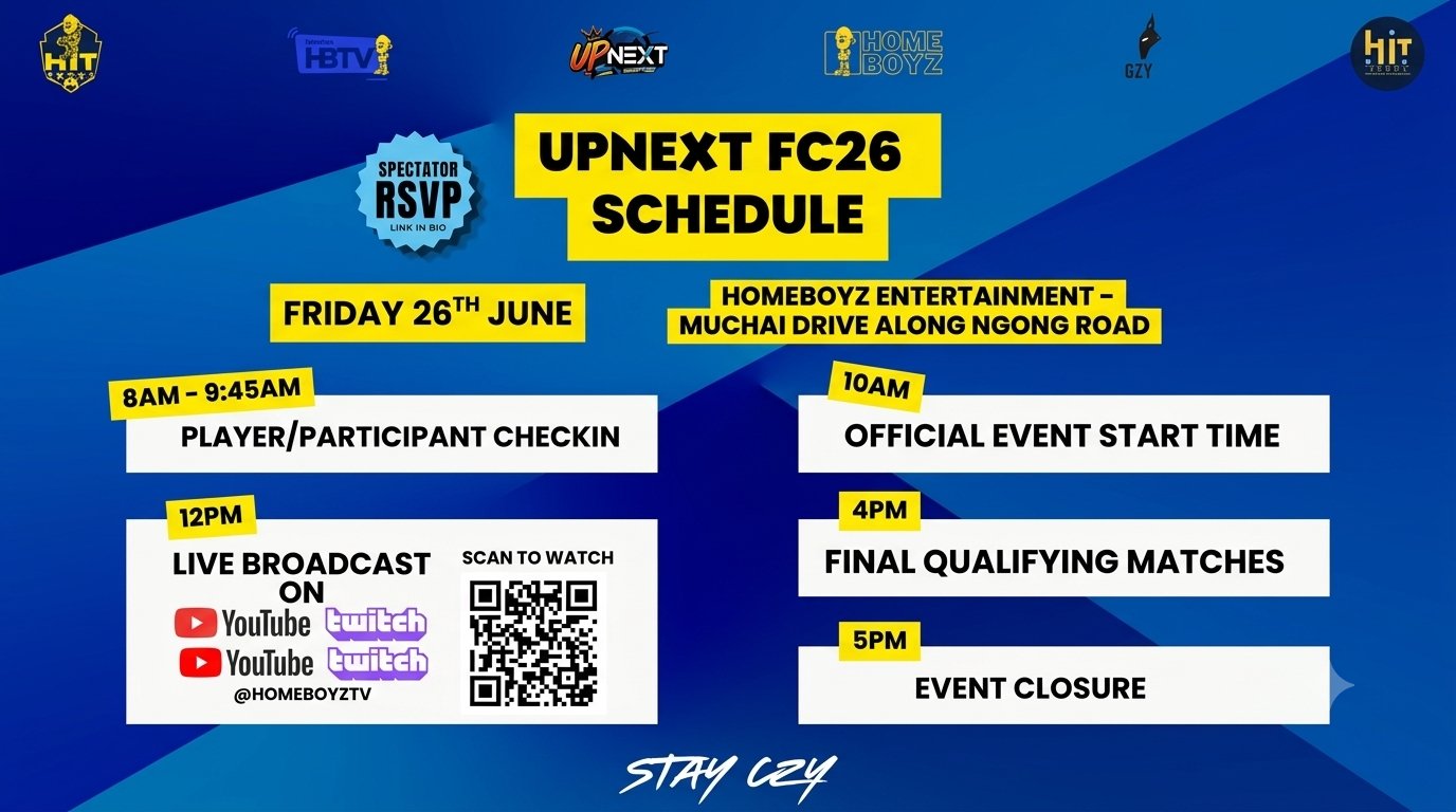 UP NEXT FC 26 Qualifiers