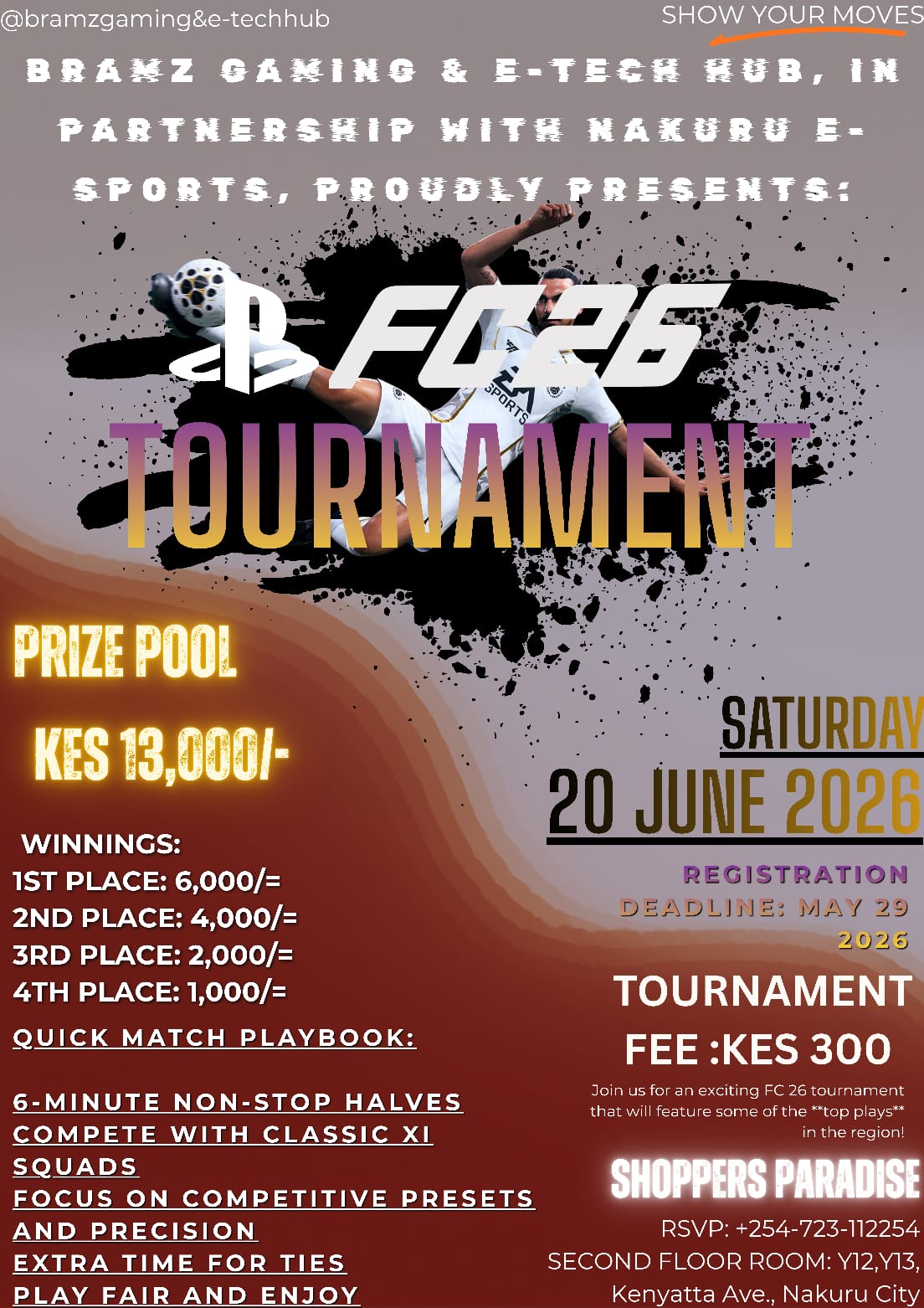Bramz Tournament poster