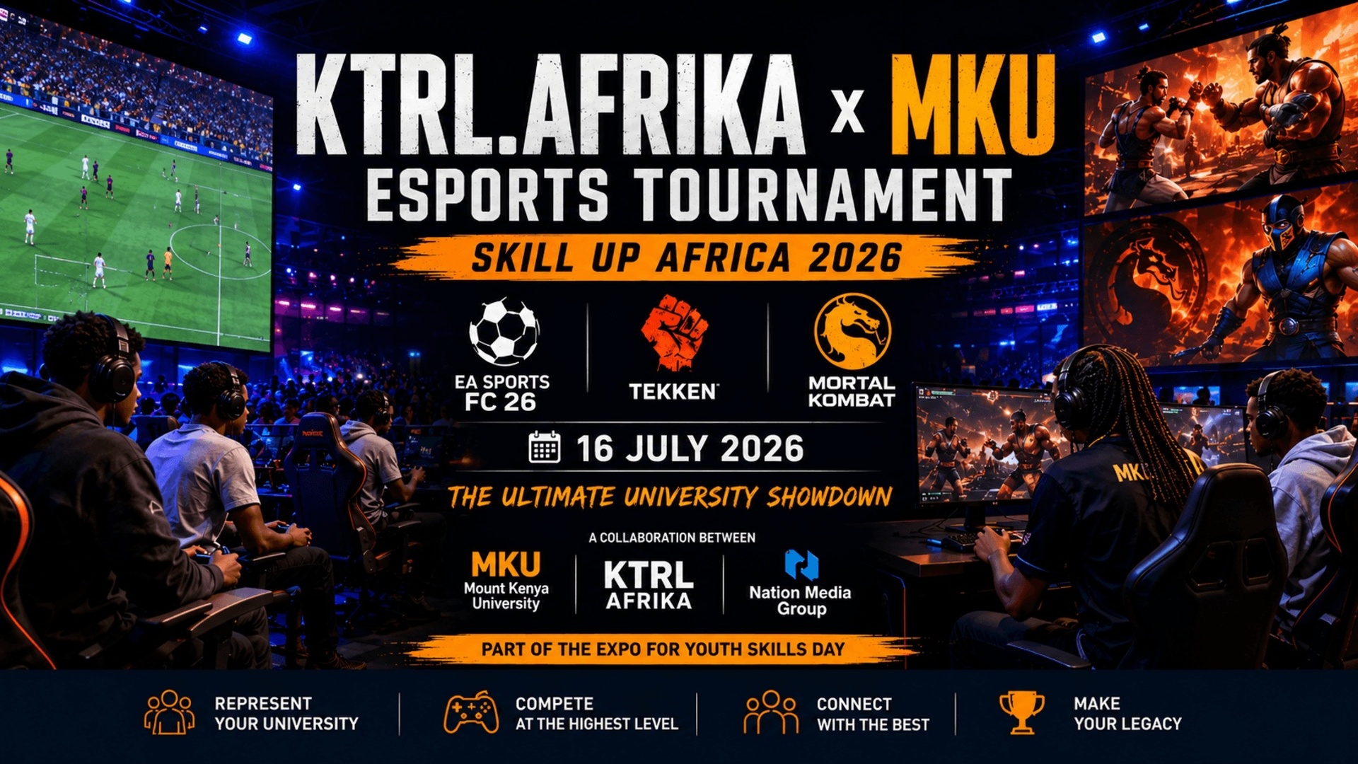 KTRL.AFRIKA x MKU Esports Tournament