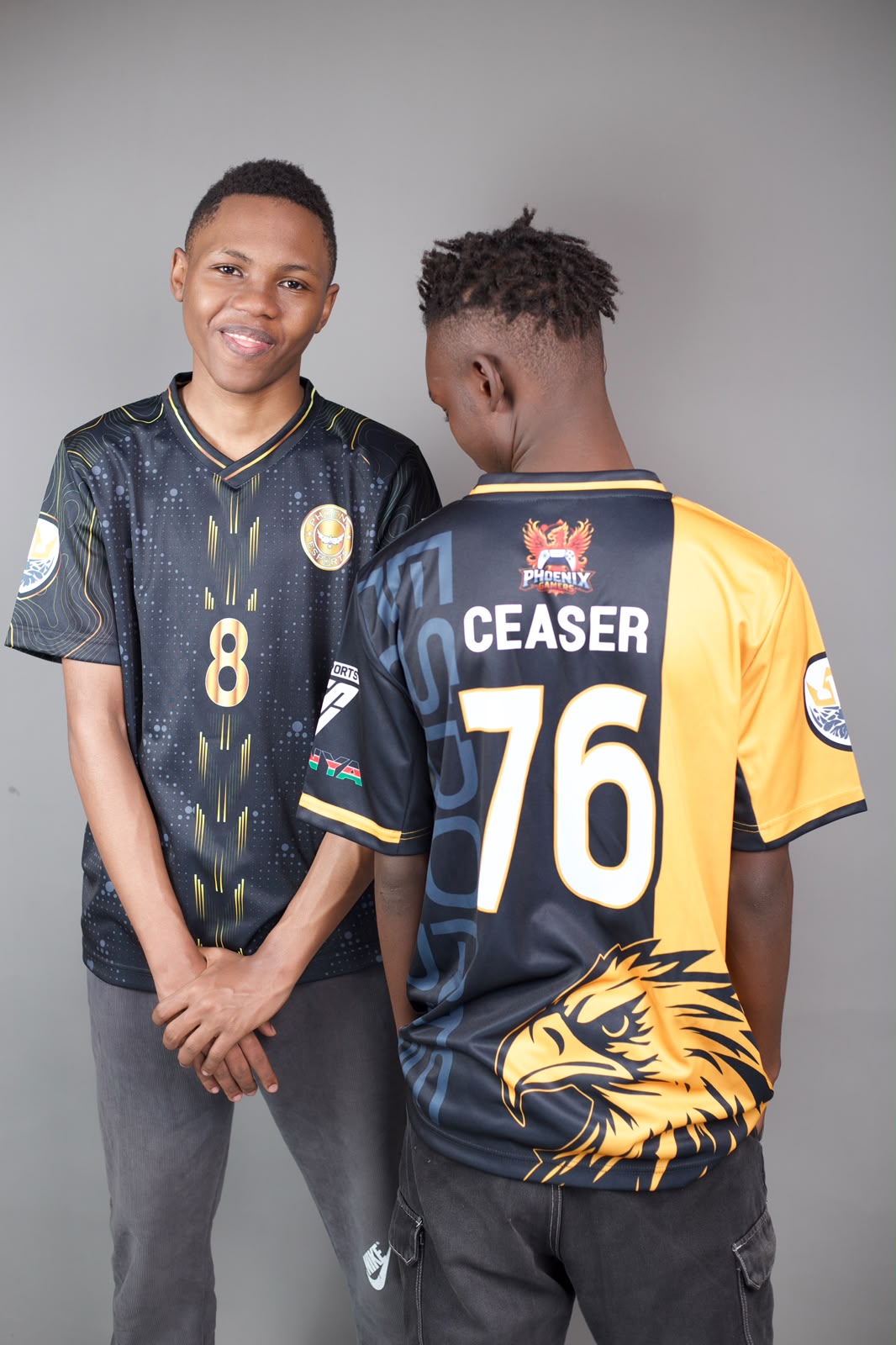 Shaq and Collo Gamer photoshoot