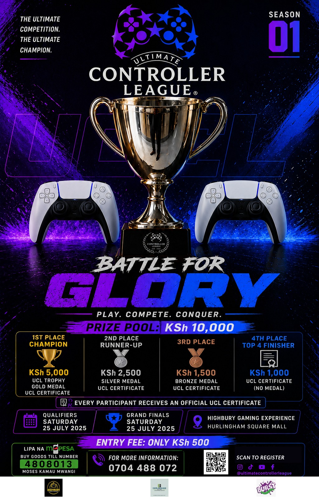 Ultimate Controller League tournament