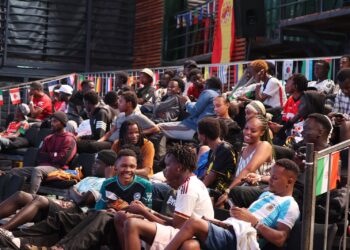 Fans at the Homeboys Tournament