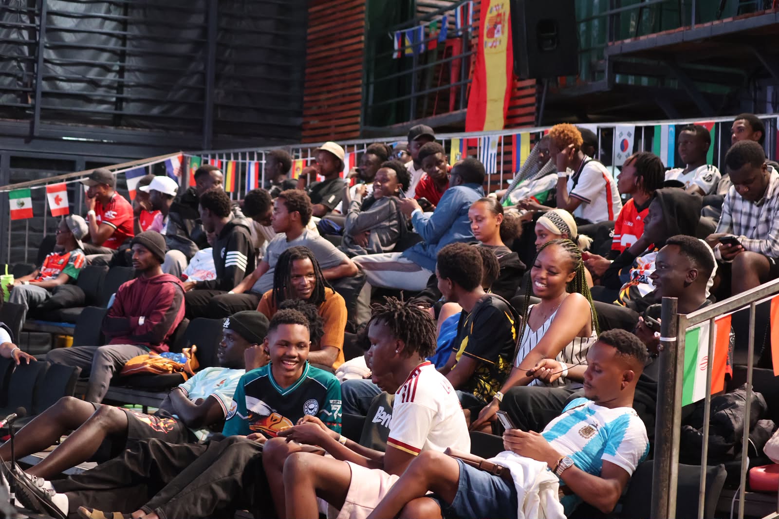 Fans at the Homeboys Tournament