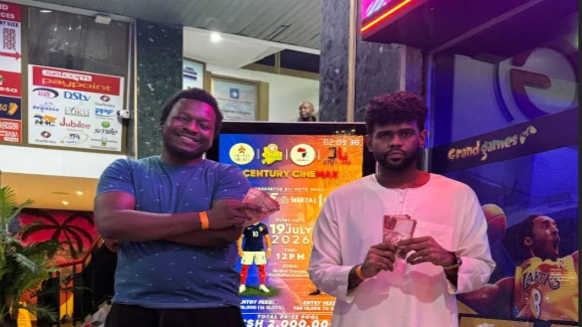 Mortal Kombat prize winners