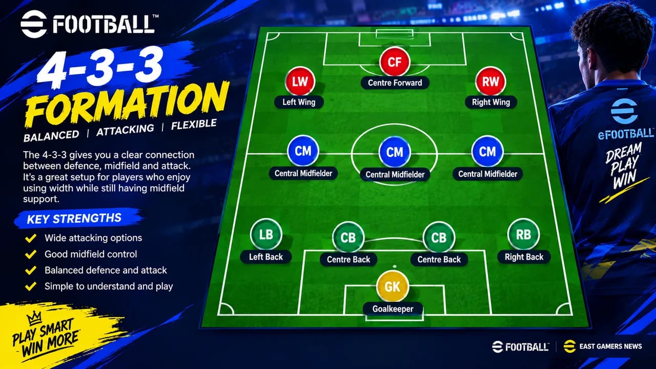 4-3-3 efootball formation
