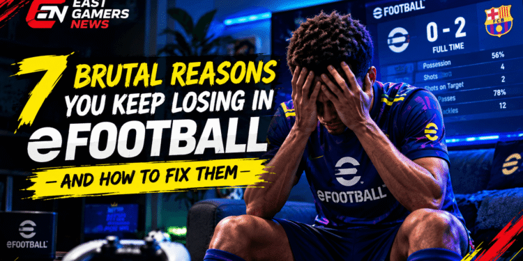 why you keep loosing in eFootball