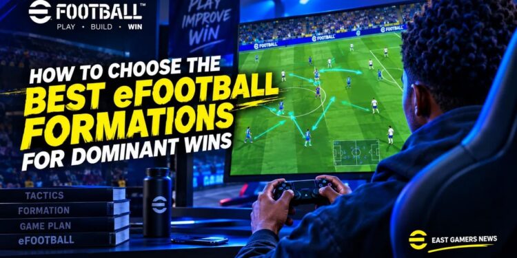 Best eFootball formations based on playing style